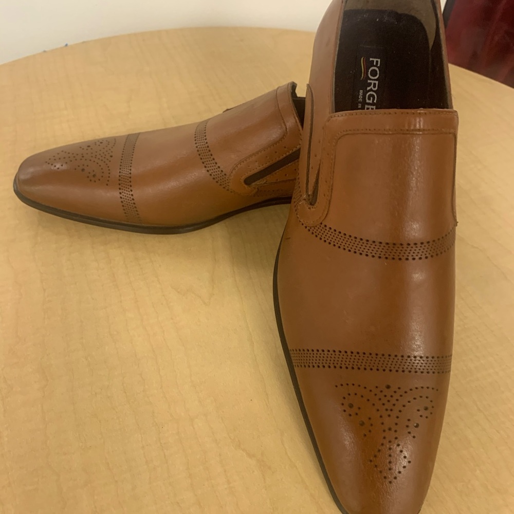 New Men’s Italian leather shoe  3 pairs sizes 8 10